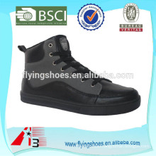 2014 men fashion black casual shoe